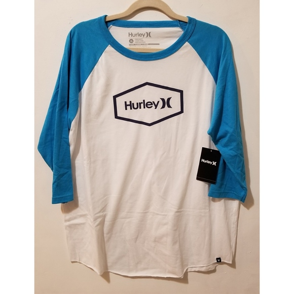 hurley baseball shirt